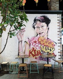 Spice Alley street art mural