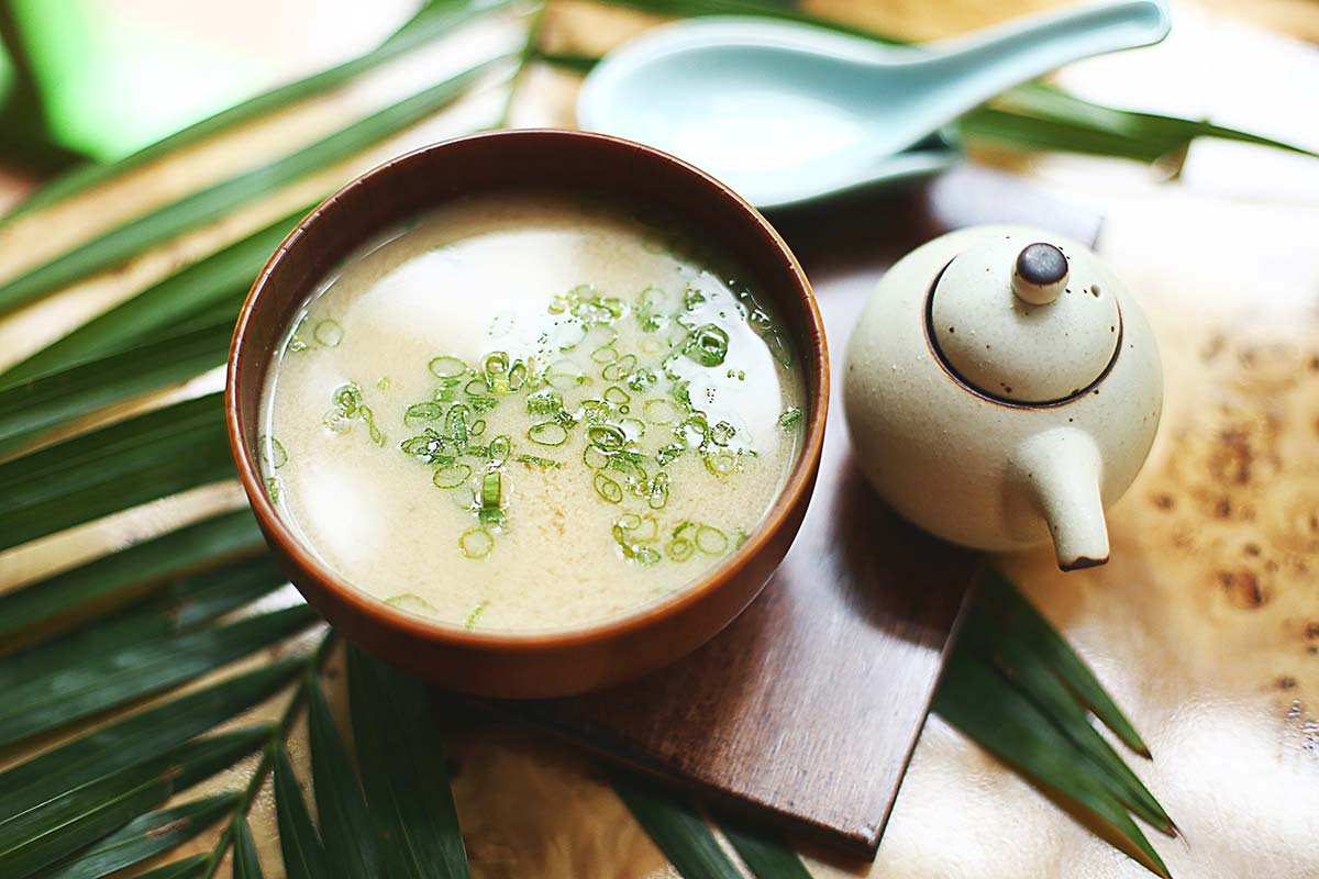 Miso soup at Kyo-to, Spice Alley