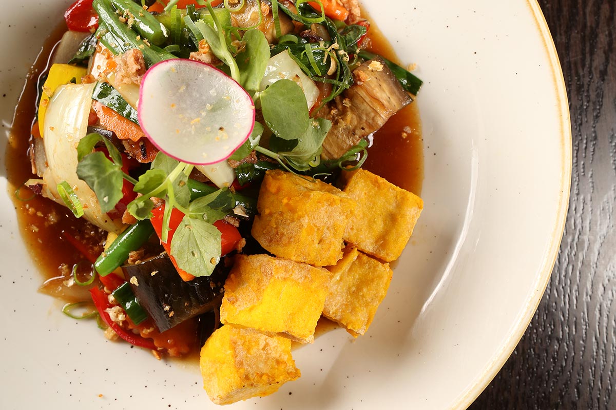 Fried Spicy Tofu at Viet