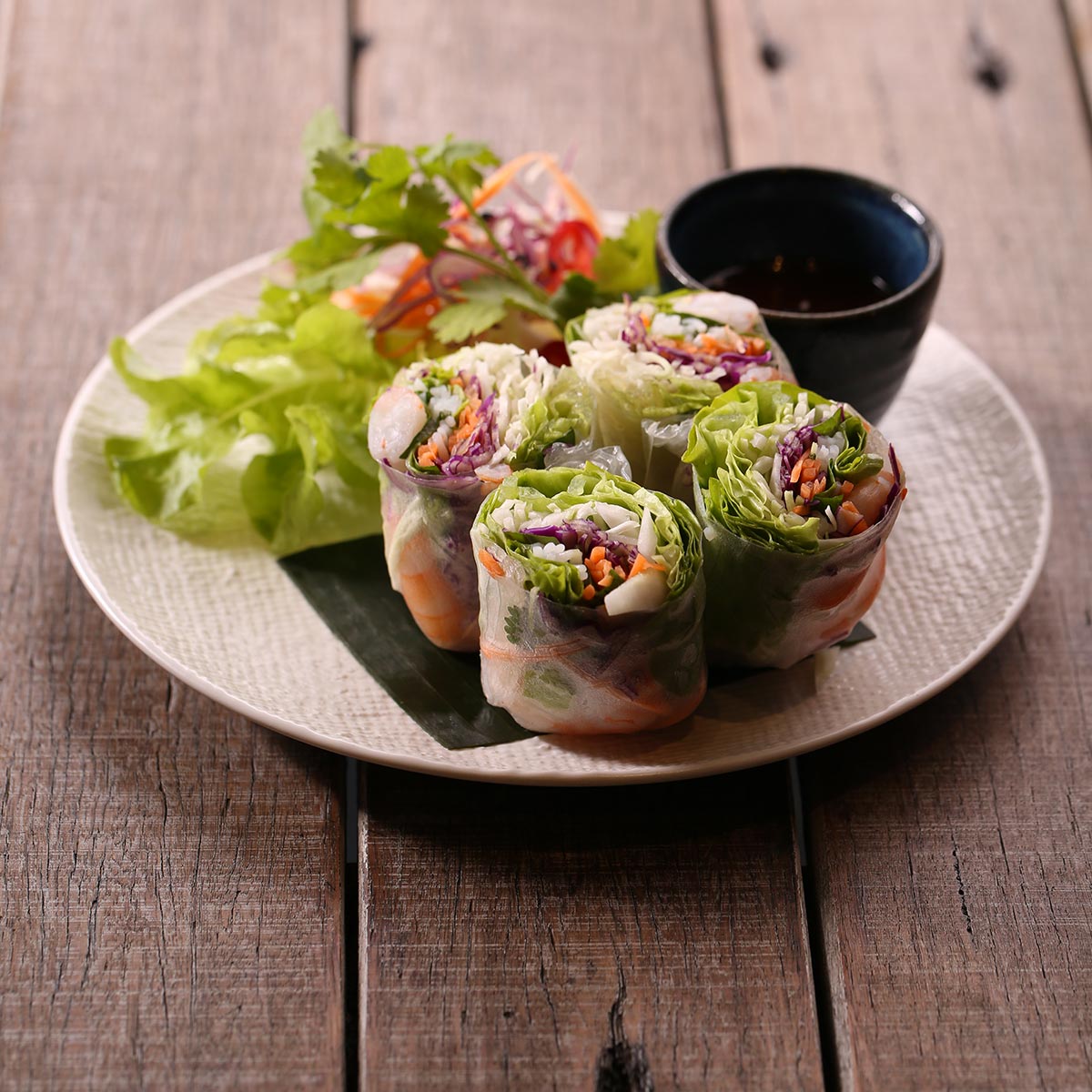 Viet rice paper rolls