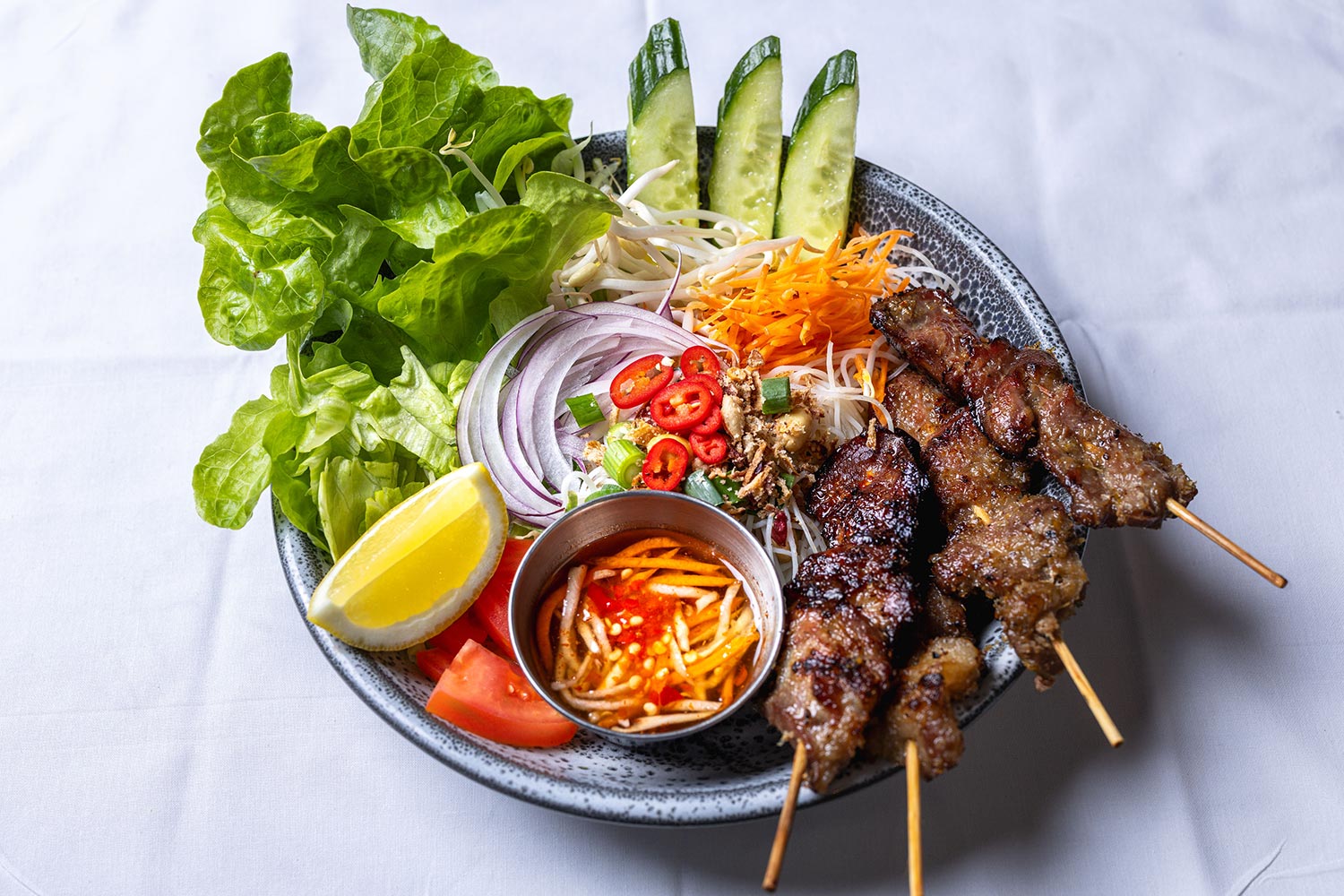 Satay + Grill Pork Skewers