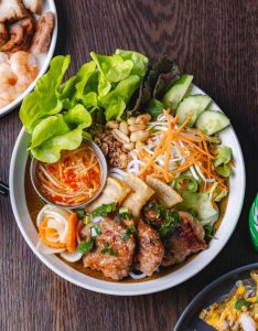 Spice Alley Satay + Grill meal